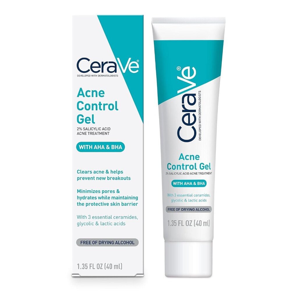Acne Control Gel, 2% Salicylic Acid Treatment With Glycolic Acid + Lactic Acids